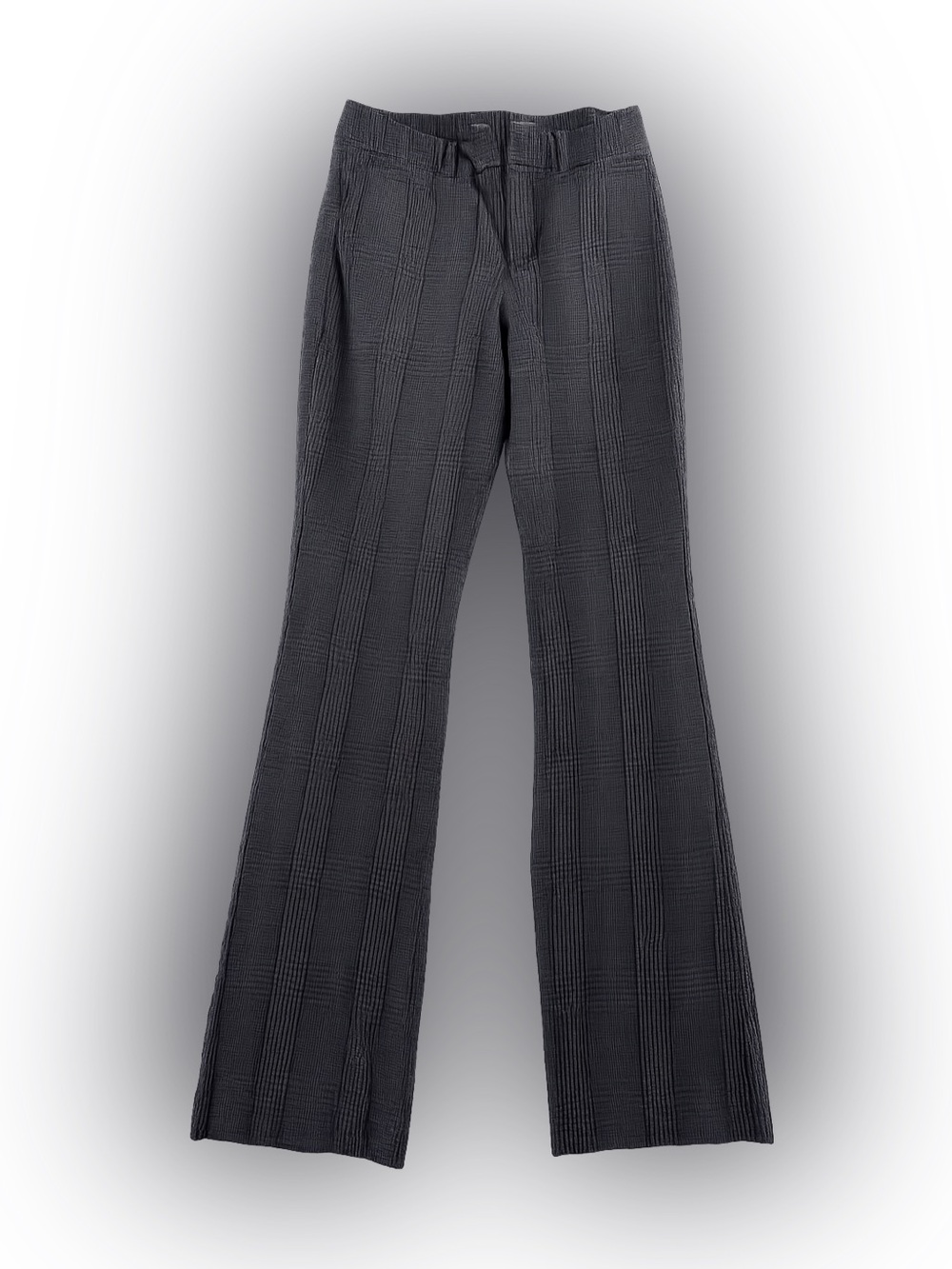 Old Navy Quiet Luxury High Rise Flare Pants | Plaid Tailored Trouser